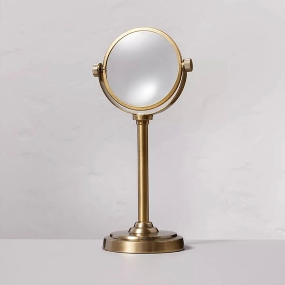 Hearth & Hand Magnolia 8" Decorative Brass Magnifying Glass - Picture 1 of 8